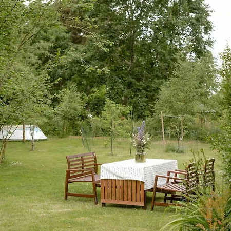 Unique House Surrounded By Willow Trees * Yderby