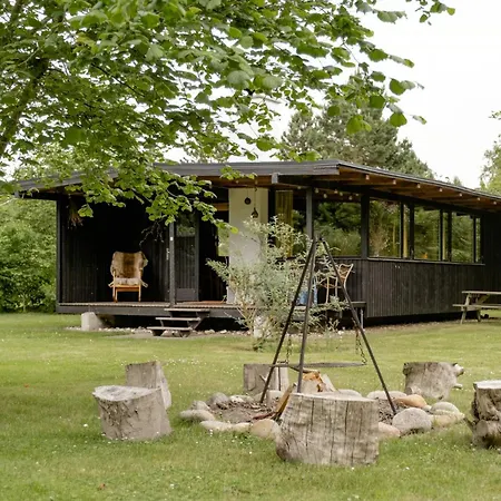 Unique House Surrounded By Willow Trees * Yderby