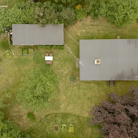 Unique House Surrounded By Willow Trees * Yderby