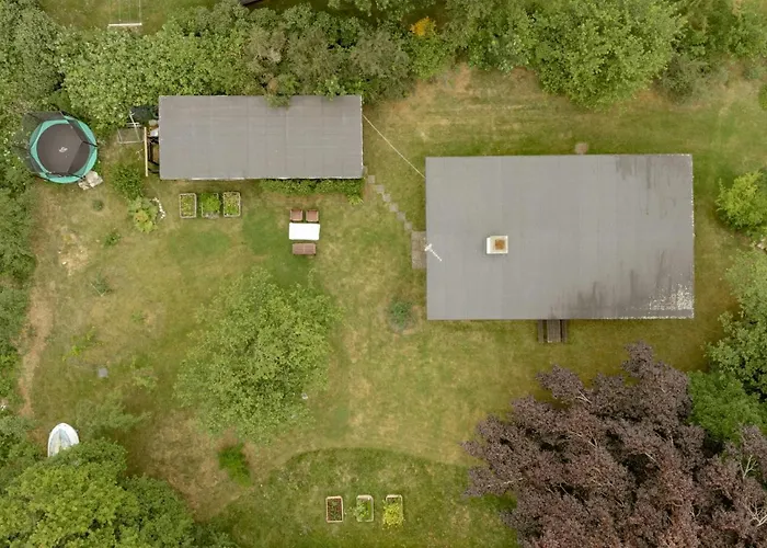 Unique House Surrounded By Willow Trees * Yderby